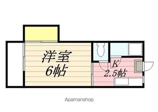 スリム箱崎【4階】の間取り