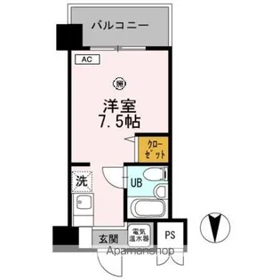 ベルハウス【4階】の間取り