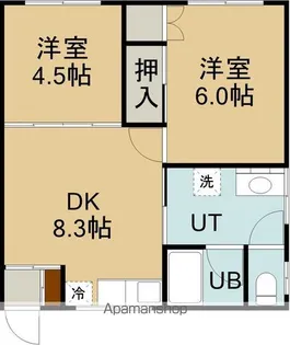 ピアマリオット【2階】の間取り