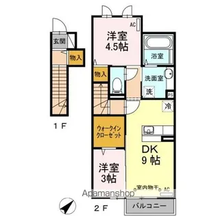 ステラ【2階】の間取り