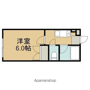 グリーンウッドⅡ【1階】の間取り