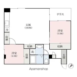 LUXURY【2階】の間取り