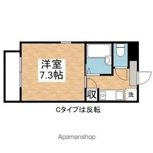 ラ・メゾン鶴舞【3D号室】の間取り