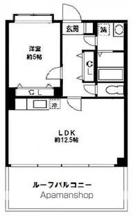 CITYSPIRE横浜和田町【202号室】の間取り