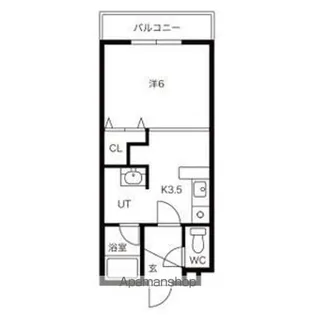 パークコート恵み野【4階】の間取り