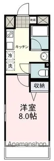 デコラージュ谷田【101号室】の間取り