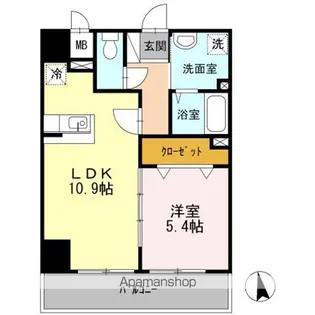 チャコールウッドステージ【7階】の間取り