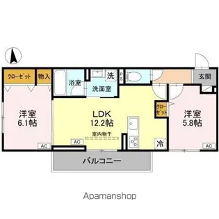ルミナ【2階】の間取り