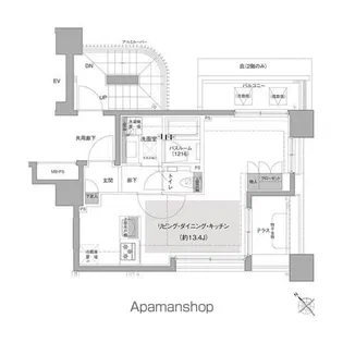 エルスタンザ文京白山【7階】の間取り