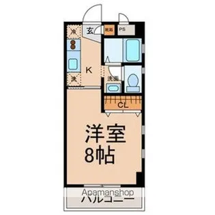 サンハイム長久手【1階】の間取り