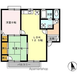 ヴェルドミール B棟【2階】の間取り
