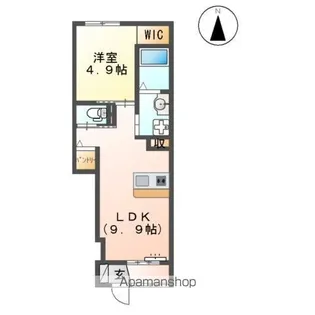 LARK HILLS(ラークヒルズ)【1階】の間取り