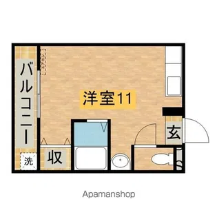 LEEマンション【302号室】の間取り