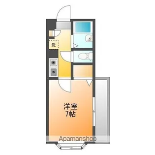 上石ハイツ【1階】の間取り