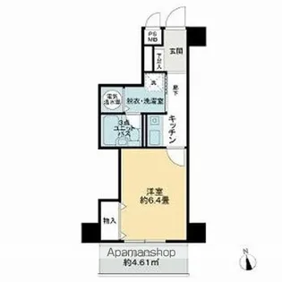 ルミネ浅草【5階】の間取り