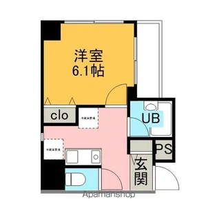 プライムアーバン千代田富士見【8階】の間取り