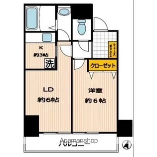 ソネット上池袋【5階】の間取り