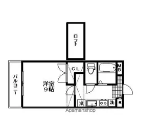 アーバンテラス【2階】の間取り