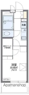 レオパレス桜尾本町【4階】の間取り