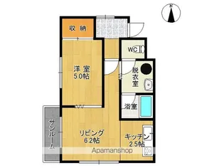 クラッシー西8条倶楽部【301号室】の間取り