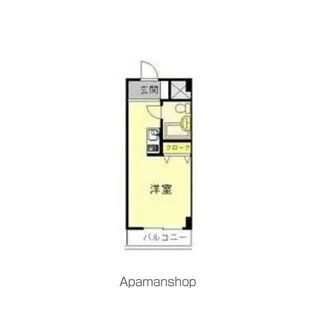 プライム蛍池【2階】の間取り