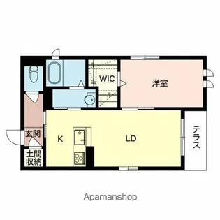 シャーメゾンみなと【302号室】の間取り