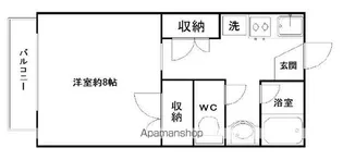 サニーハイツ恵和【207号室】の間取り
