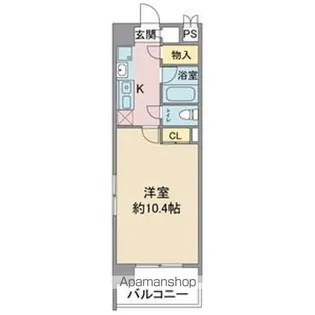 レージュASANO【4階】の間取り