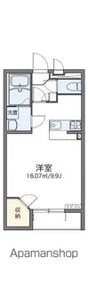 レオネクストBフリーゼ【104号室】の間取り