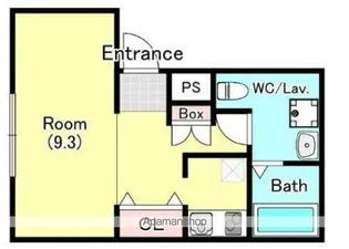 パレス池袋本町【3階】の間取り