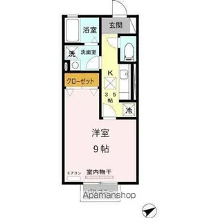 ヴァン ヴェール A【1階】の間取り