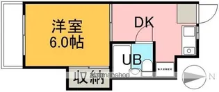 サンリバーハイツ【302号室】の間取り