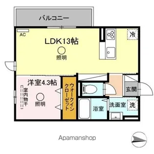 TSコート大津【2階】の間取り