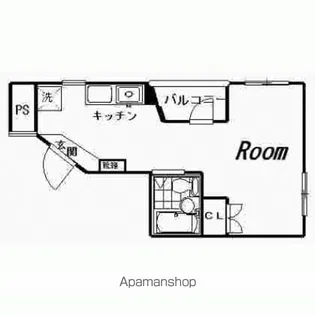 スカイコート大宮第2【4階】の間取り