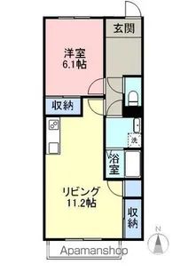 CREA DREAM【1階】の間取り