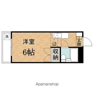 フラワーマンション【302号室】の間取り