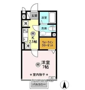 ドミトリー【1階】の間取り