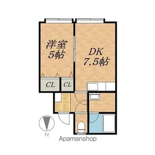 はまなす【2階】の間取り