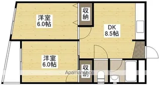 山崎ビル【3階】の間取り