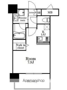 エンクレスト博多PREMIER【9階】の間取り