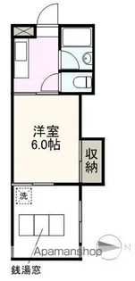 タウンヴィラ【2階】の間取り