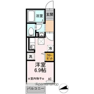ベルクライムⅠ【1階】の間取り