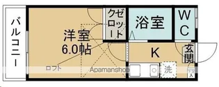 パレス青山【202号室】の間取り