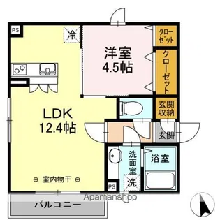 PROCEED TAKI【2階】の間取り