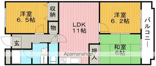 ベルフォーレ永楽荘【2階】の間取り