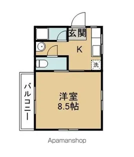 ピア・エスポワール【201号室】の間取り