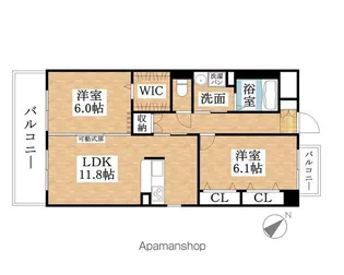 ルチアーノ【3階】の間取り