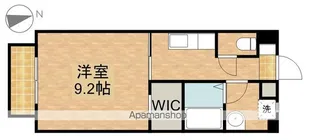 アドラブール加茂【1階】の間取り