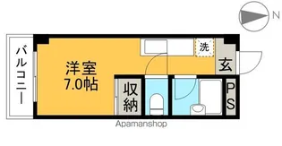 ミタニマンション【3階】の間取り