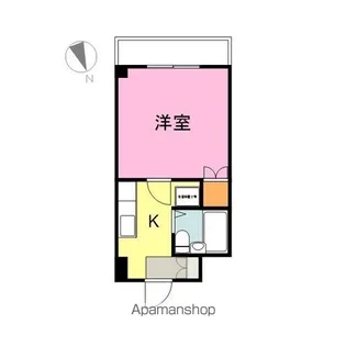 リバティープラザ袋町【5階】の間取り